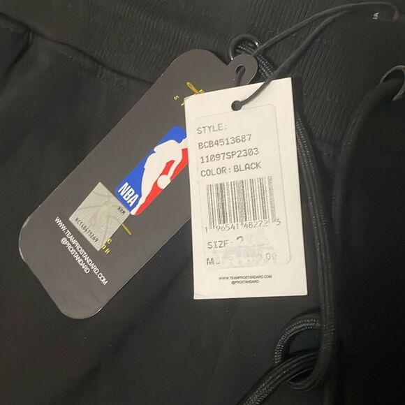 New men’s Chicago bulls pro standard NBA official black jogger pants size 2XL - Picture 9 of 16